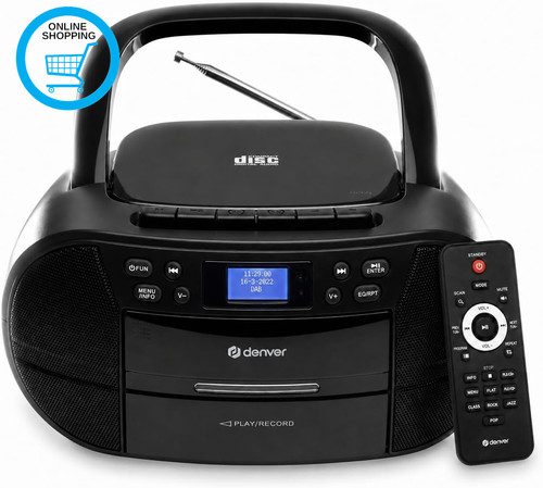 Portable dab radio tape - radio, cd
