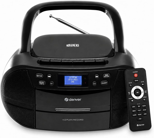 Portable dab radio cassette - dab,